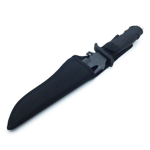 Camping Tactical Razor Sharp Survival Knife Bowie Pig Sticker With Nylon Sheath
