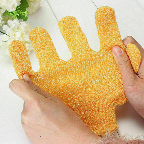 SpaSavvy Exfoliating Bath Glove 2 Pcs