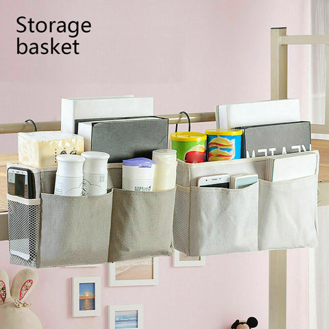 Bedside Caddy Hanging Storage Bed Holder Couch Organizer Container Bag Pocket AU