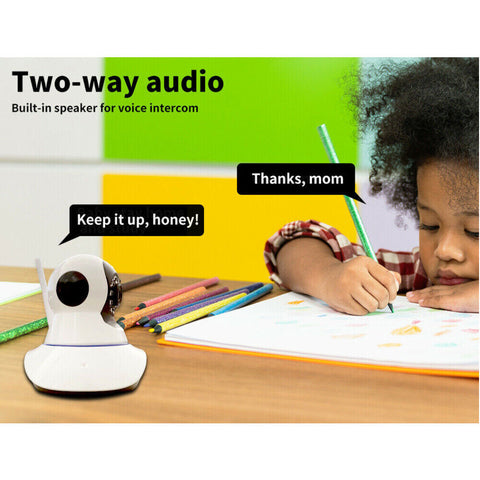 Security Camera System Wireless CCTV 1080P HD Indoor Home Baby Pet Wifi Monitor