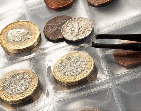 240 Coin Holder Collection Storage Collecting Money Penny Pockets Album Book AU