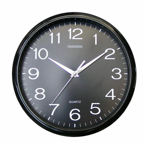 Quartz Wall Clock Round Square Wall Clock Silent Non-Ticking Battery Operated