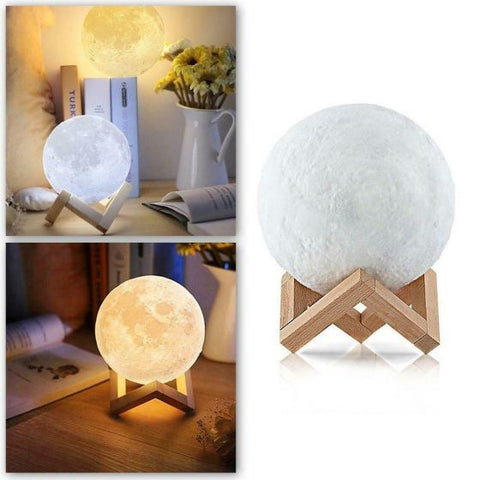3D Moon LED Light
