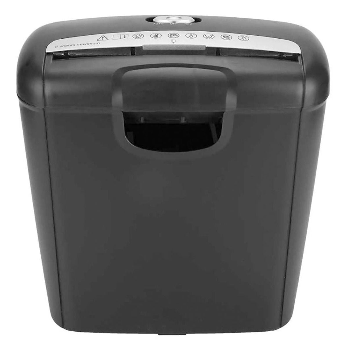 Electric Home Office Shredder Cutter 6 Sheets A4 Strip Cut Document Shredder