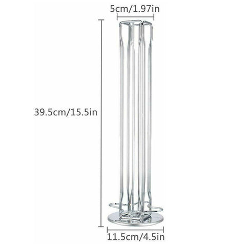 40 Nespresso Coffee Capsules Pod Holder Stand Dispenser Rack Storage Capsule