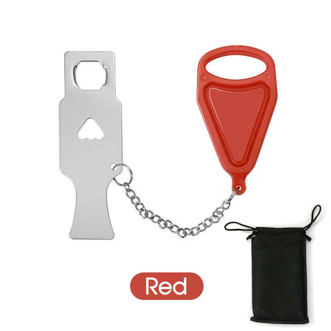 Portable Door Lock Hardware Security Safety Travel Hotel Home Portable Safe Lock