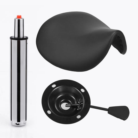 Saddle Salon Stool Rolling Chair Adjustable Swivel Massage Spa Seat Hydraulic