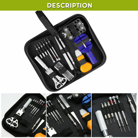 20 380 504 506pcs Watchmaker Watch Repair Tool Case Opener Remover Pin Bars