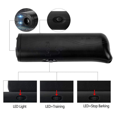 Outdoor Anti Barking Device Bark Stop Repeller Harmless Mini Deterrents Silencer