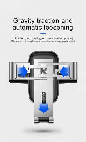 Baseus Universal Phone Gravity CD Slot Air Vent Car Holder Stand Mount Clip AU