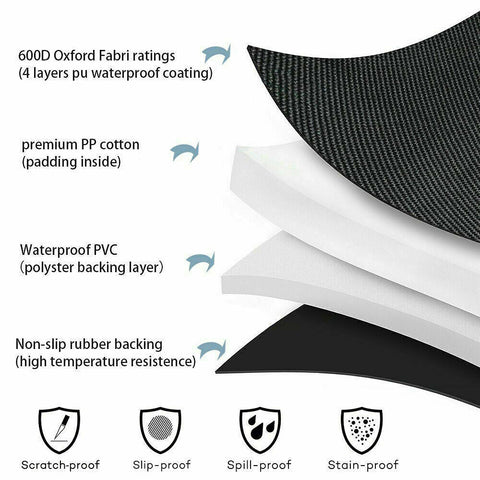 Premium Pet Back Car Seat Cover Nonslip Waterproof Dog Cat Hammock Protector Mat