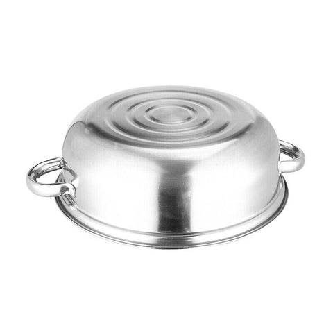 4 /5 Tier Stainless Steel Steamer Meat Vegetable Cooking Steam Pot Cookware AU