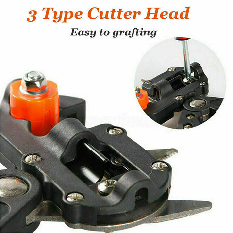 Garden Grafting Tool Set Kit Fruit Tree Pro Pruning Shears Scissor Cutting Tools