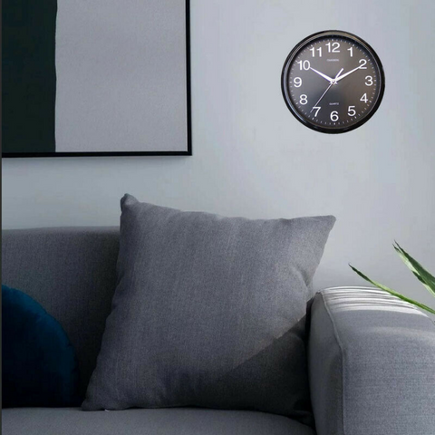 Quartz Wall Clock Round Square Wall Clock Silent Non-Ticking Battery Operated