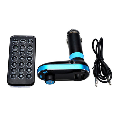 Bluetooth Radio Car Wireless FM Transmitter Dual USB Charger MP3 Music Player