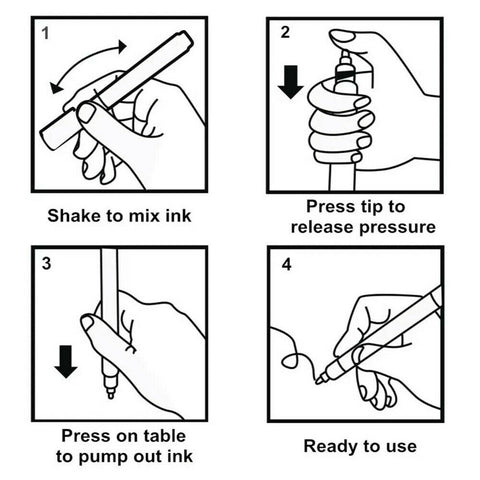 8/12/24 Color Multicolored Super Squiggles Outline Marker Pen Set Painting Art