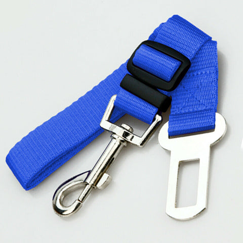 Adjustable Pet Dog Safety Car Vehicle Seat Belt Harness Lead Pet Seatbelt Nylon