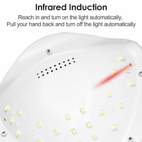 48W USB SUN FIVE UV Nail Lamp Light LED Gel Polish Dryer Curing Manicure Machine