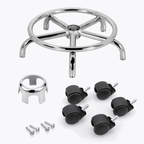 Saddle Salon Stool Rolling Chair Adjustable Swivel Massage Spa Seat Hydraulic