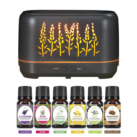 Ultrasonic Essential Oil Humidifier Air Diffuser Aroma Aromatherapy Air Purifier