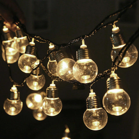 10M 80 LED Solar Powered Fairy String Lights Outdoor Garden Party Wedding Xmas