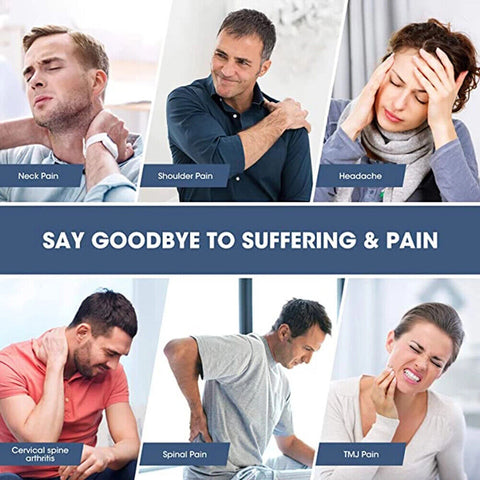 Cervical Traction Pillow, Neck Stretcher Device - Neck Pain,Headaches,TMJ Relief