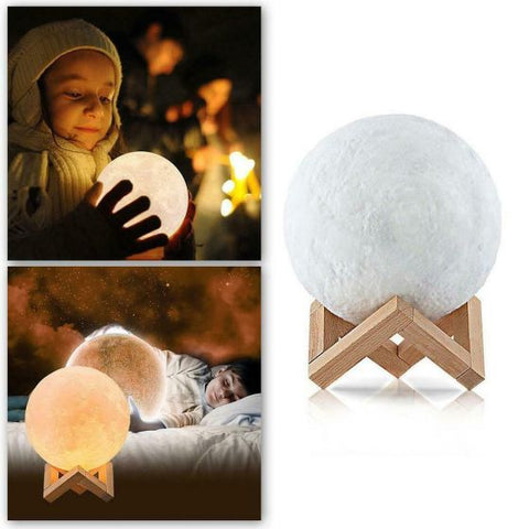 3D Moon LED Light