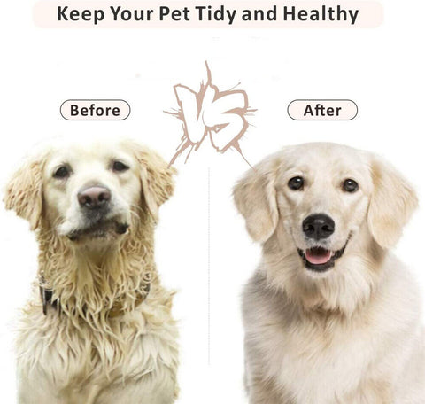 1x Pet Grooming Brush Self Cleaning Automatically Dog Cat Slicker Brush Remove