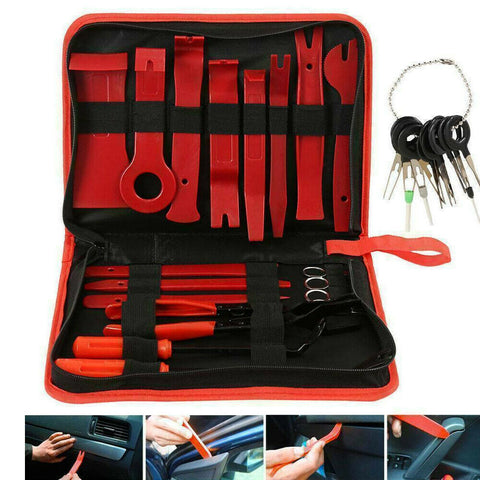 Car Trim Removal Tool Auto Hand Tools Pry Bar Dash Panel Kit Door Interior 64PCS