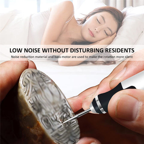 Electric Micro Engraver Pen Tip Engraving Cordless Metal Jewelry Wood Glass Tool