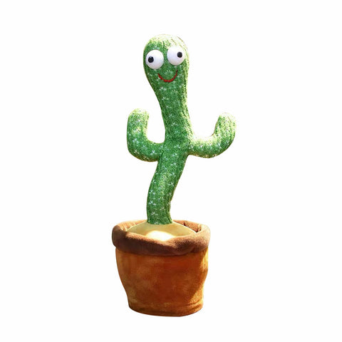 Dancing Cactus Plush Toy Doll Electronic Recording Shake With Song Funny Gift AU