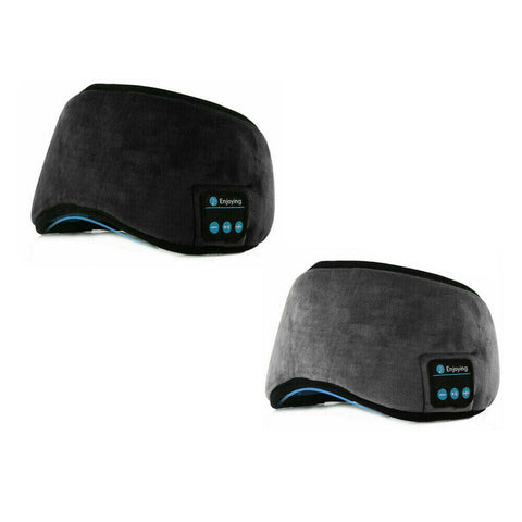 Wireless Bluetooth 5.0 Stereo Eye Mask Headphones Earphone Sleep Music Headband