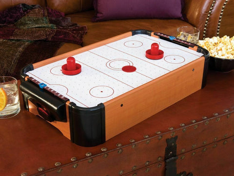 Air Hockey Kids Mini Arcade Table Top Party Game Family Entertainment Indoor Fun