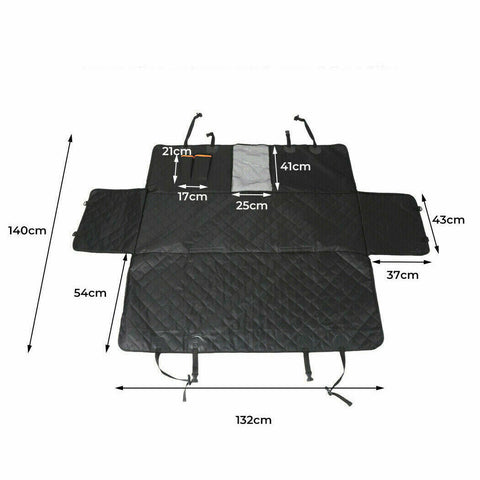 Pet Dog Waterproof Back Car Seat Cover Hammock NonSlip Protector