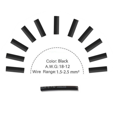 800x Solder Seal Sleeve Heat Shrink Butt Wire Connectors Terminals Waterproof AU