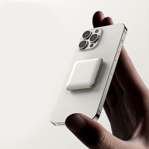 Slim Portable Mini Qi Charger Magnetic Wireless Power Bank 10000mAh NEW