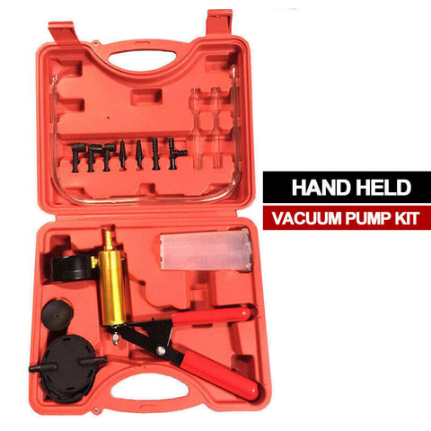 Hand Held Brake Bleeder Tester Set Kit Vacuum Pump Car Motorbike AU Stock