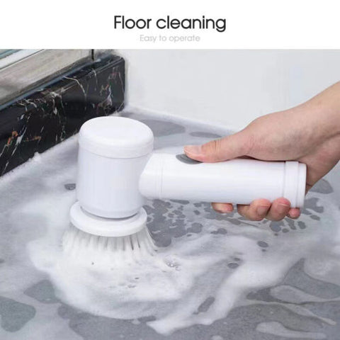 5 In 1 Handheld Bathtub Brush Kitchen Sink Cleaning Tool Tub Electric Brush AU