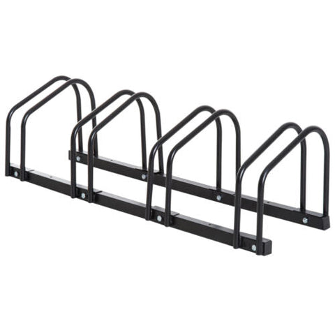 3 – 6 Bike Floor Parking Rack Instant Storage Stand Bicycle Cycling Portable