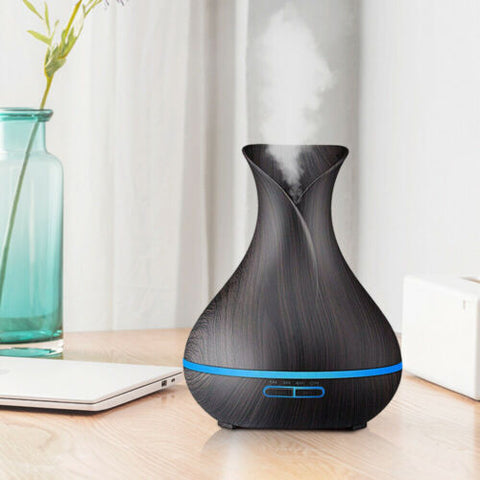 550ml Aroma Aromatherapy Diffuser LED Oil Ultrasonic Air Humidifier Purifier