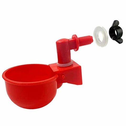 10x Water Nipple Valves Auto Drinker Waterer Feeder Poultry Chicken Duck Bird