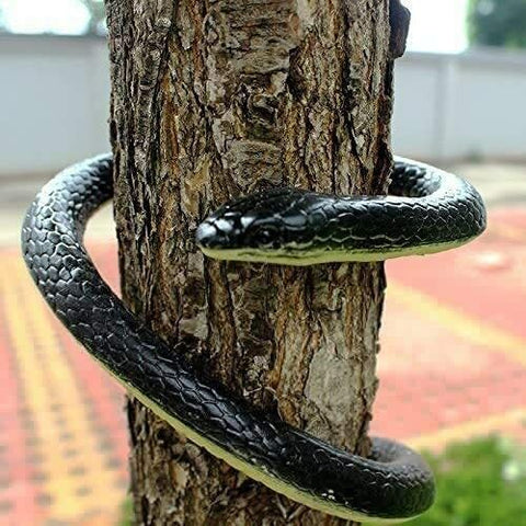 1.3M Rubber Snakes Realistic Trick Simulation Whimsy Fake Garden Pretend Toy AU