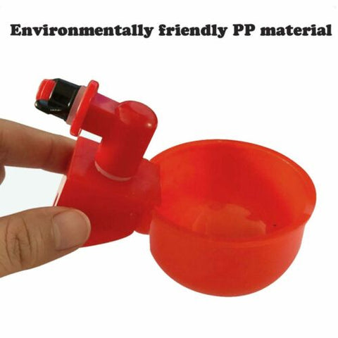 10x Water Nipple Valves Auto Drinker Waterer Feeder Poultry Chicken Duck Bird