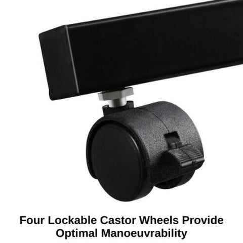 Laptop Desk Portable Mobile Computer Table Stand Adjustable Bed Study