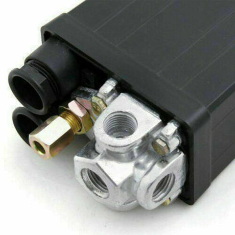 90-120 PSI Air Compressor Pressure Switch Control Valve Heavy Duty