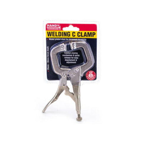 WELDING C CLAMP 150 mm LOCKING UP PLIER C TYPE GRIP VICE
