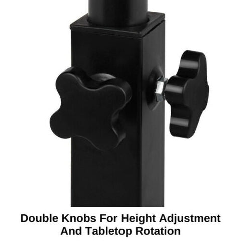 Laptop Desk Portable Mobile Computer Table Stand Adjustable Bed Study