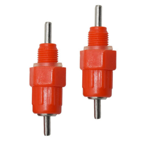 10x Water Nipple Valves Auto Drinker Waterer Feeder Poultry Chicken Duck Bird