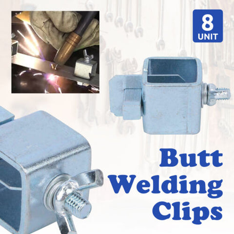 8X Panel Clamps Butt Welding Clip Sheet Alignment Positioner Car Truck Door Skin