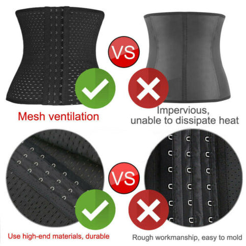 Women Corset Tummy Girdle Belt Body Waist Trainer Shaper Training Corset Trimmer